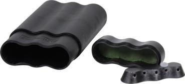 Preview: Zigarrenetui "3er Corona/Robusto" mit eingebautem Humidifer